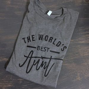 World’s Best Aunt Shirt
